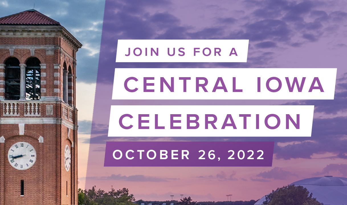 Join us for a Central Iowa Celebration: October 26,2022